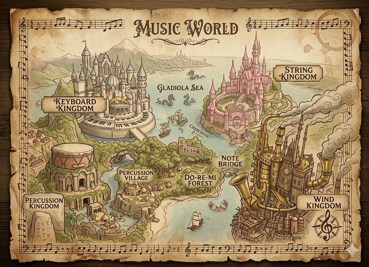ミュージックワールドマップ